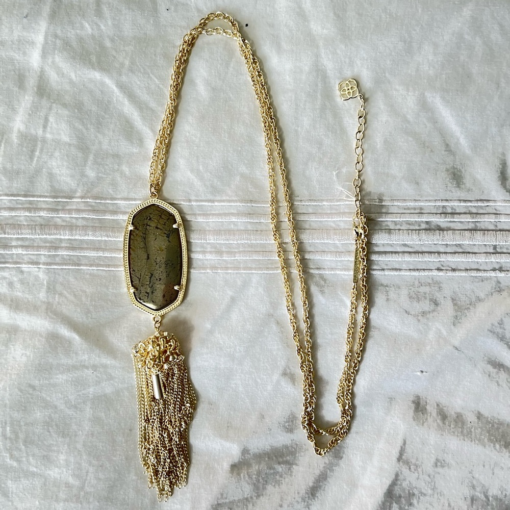 Kendra Scott Marble Stone in Gold